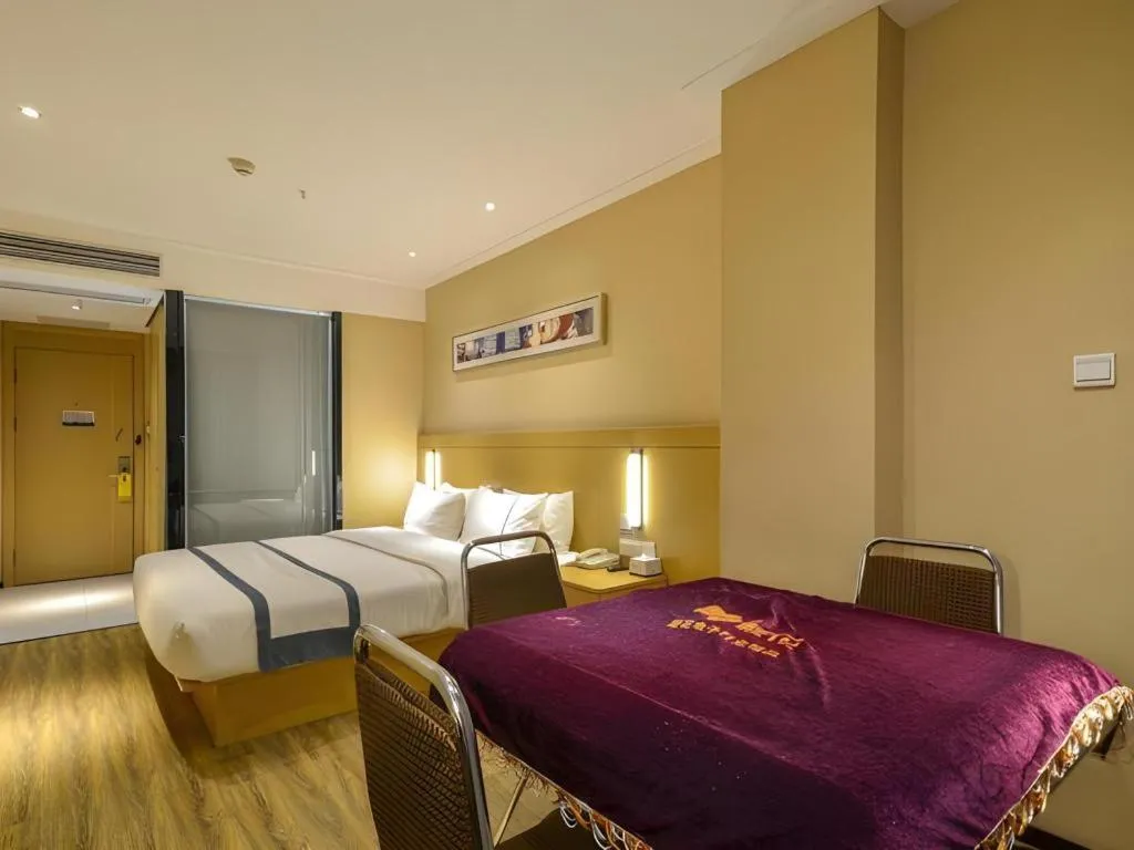 Bed in City Comfort Inn Xiangyang Zaoyang Hancheng