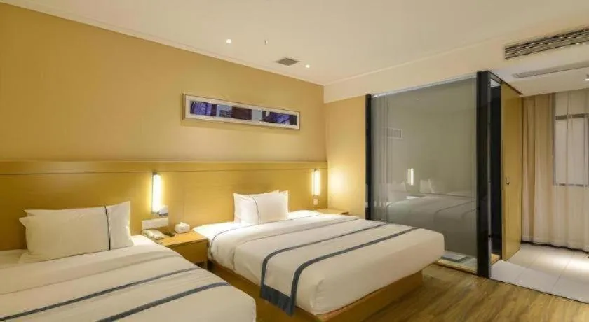 Bed in City Comfort Inn Xiangyang Zaoyang Hancheng