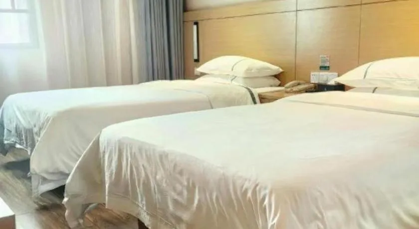 Bed in City Comfort Inn Xiangyang Zaoyang Hancheng