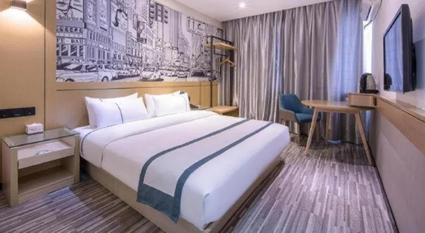 Bed in City Comfort Inn Nanning Dancun Road