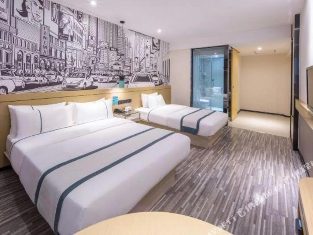 Bed in City Comfort Inn Nanning Dancun Road