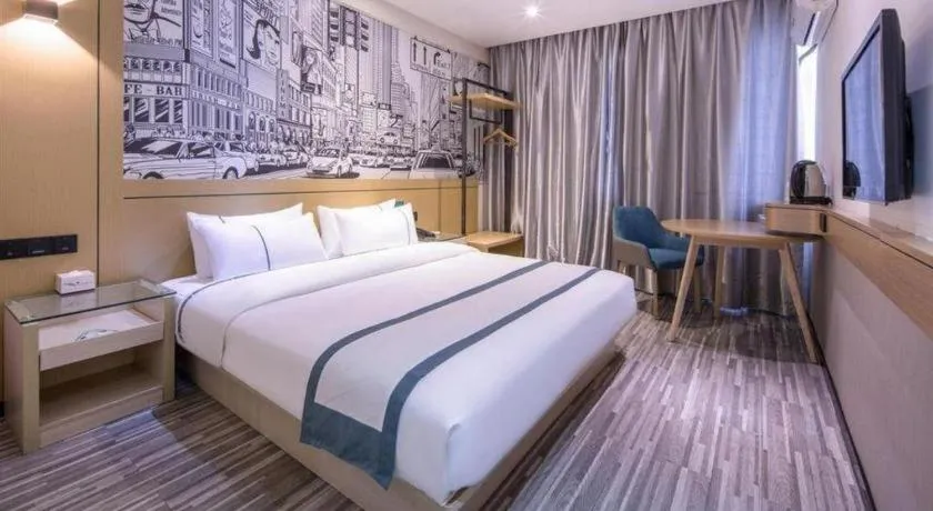 Bed in City Comfort Inn Nanning Dancun Road