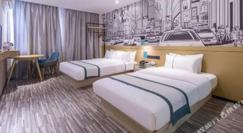 Bed in City Comfort Inn Nanning Dancun Road