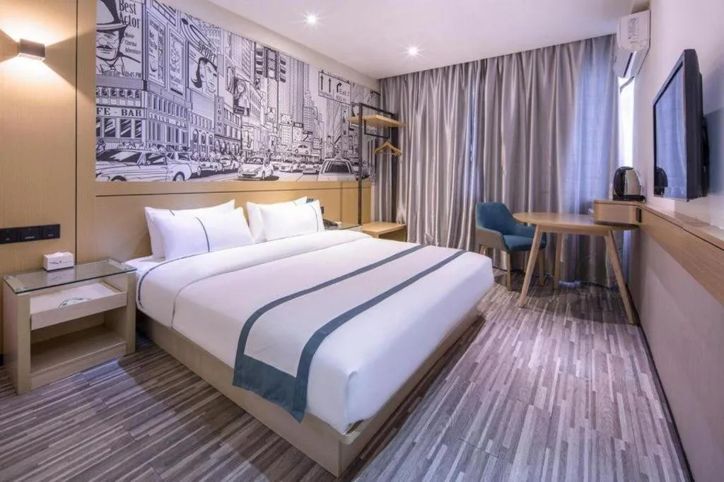 Bed in City Comfort Inn Nanning Dancun Road