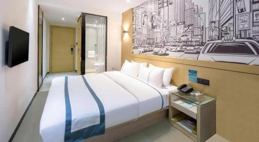 Bed in City Comfort Inn Nanning Dancun Road