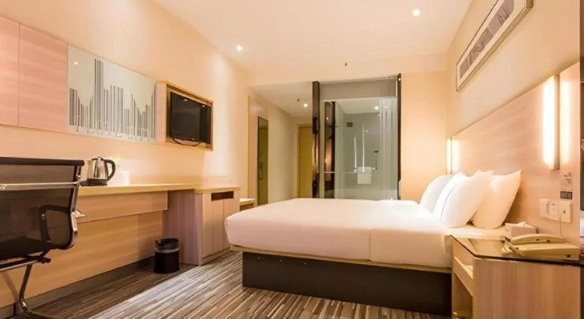 Bed in City Comfort Inn Nanning Dancun Road