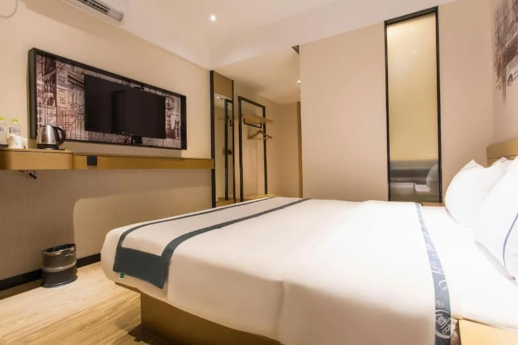 Bed in City Comfort Inn Nanning Taoyuan Road