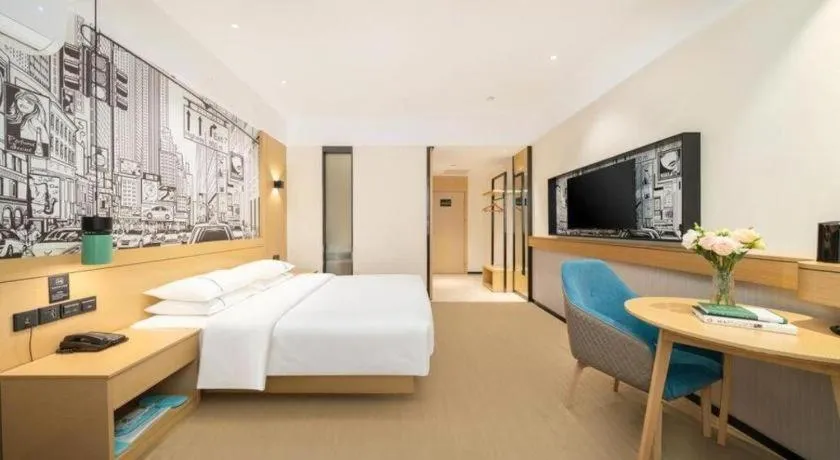 Bed in City Comfort Inn Nanning Taoyuan Road