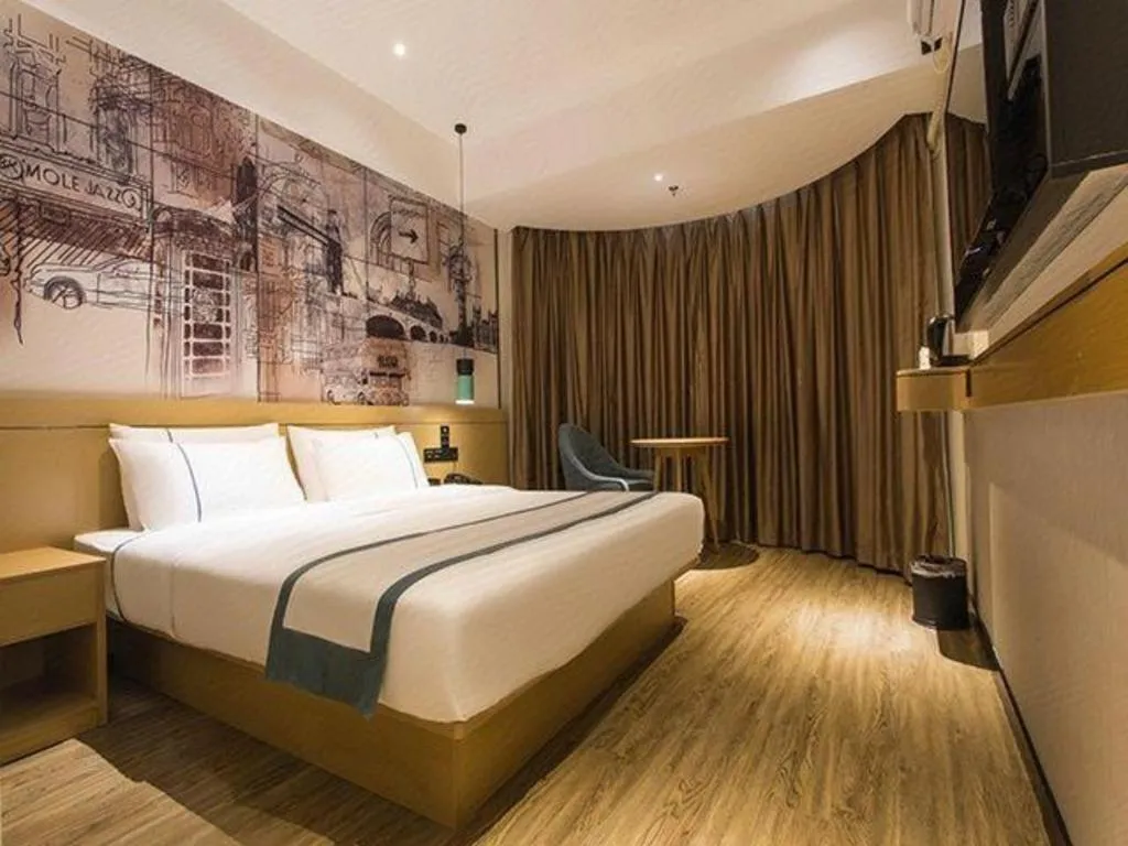 Bed in City Comfort Inn Nanning Taoyuan Road