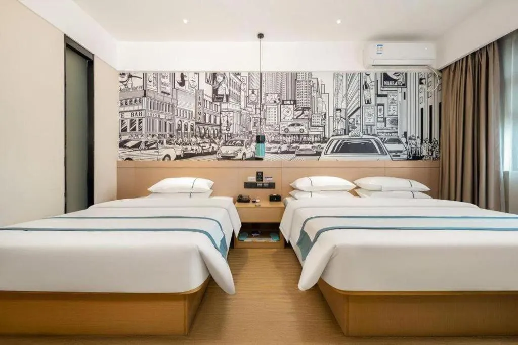 Bed in City Comfort Inn Nanning Taoyuan Road