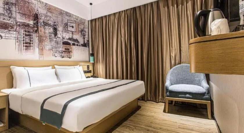 Bed in City Comfort Inn Nanning Taoyuan Road