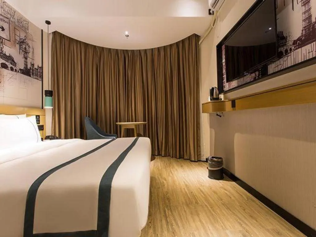 Bed in City Comfort Inn Nanning Taoyuan Road