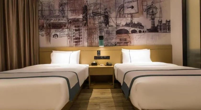 Bed in City Comfort Inn Nanning Taoyuan Road