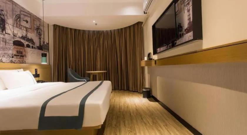 Bed in City Comfort Inn Nanning Taoyuan Road