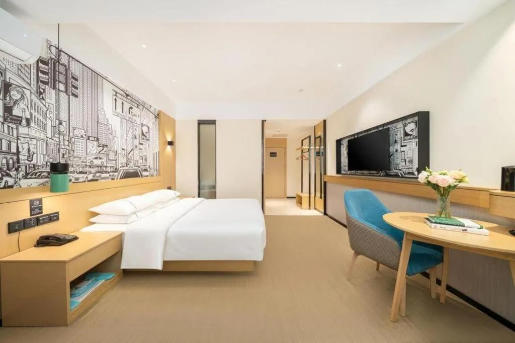 Bed in City Comfort Inn Nanning Taoyuan Road