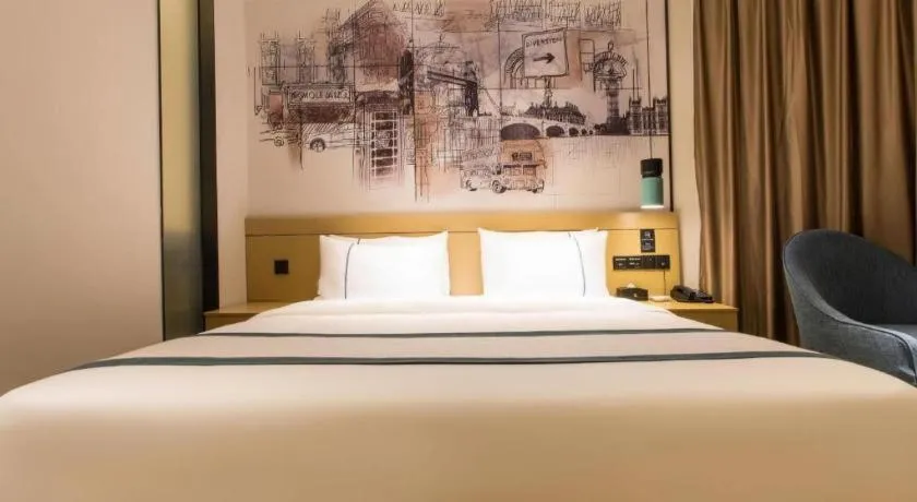 Bed in City Comfort Inn Nanning Taoyuan Road