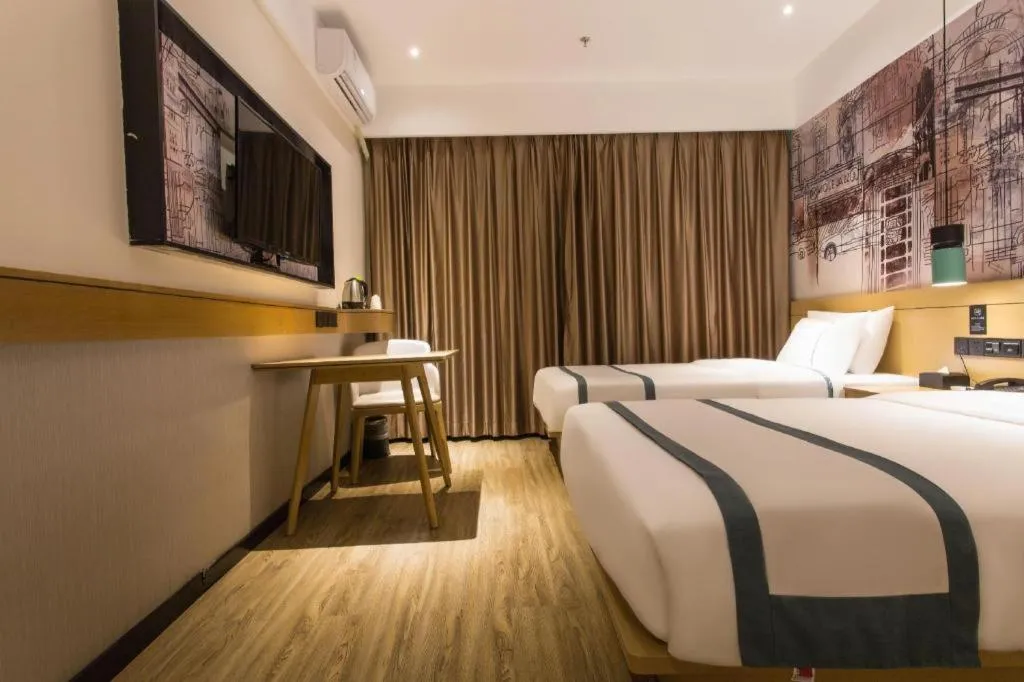 Bed in City Comfort Inn Nanning Taoyuan Road