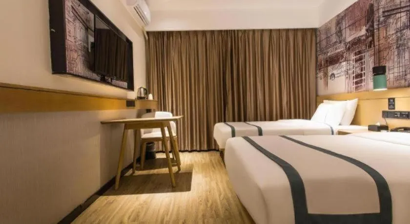 Bed in City Comfort Inn Nanning Taoyuan Road