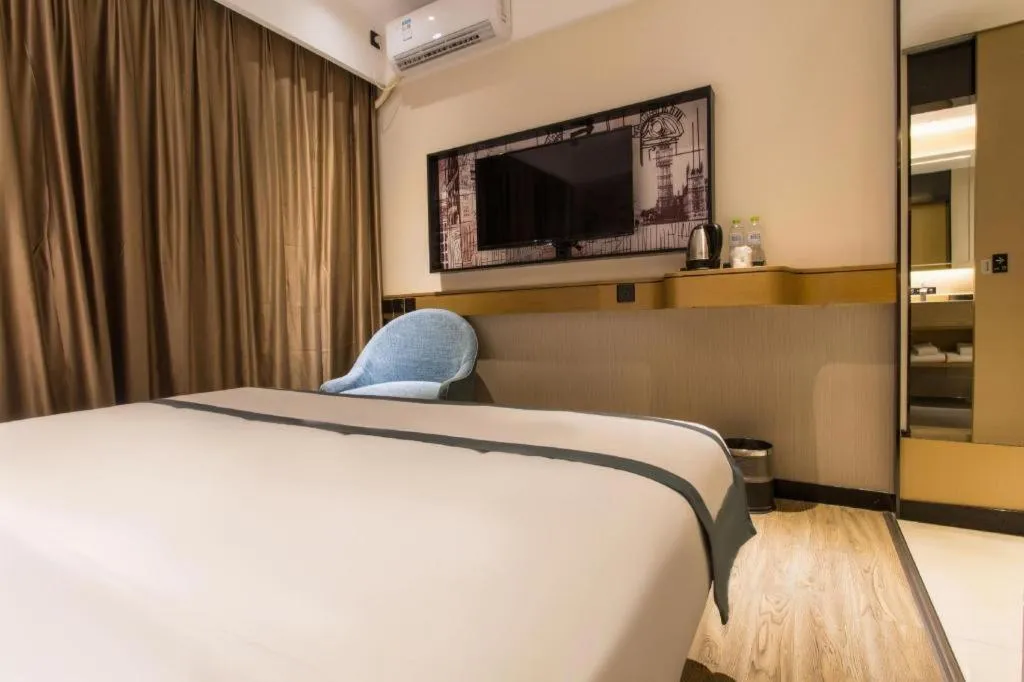 Bed in City Comfort Inn Nanning Taoyuan Road