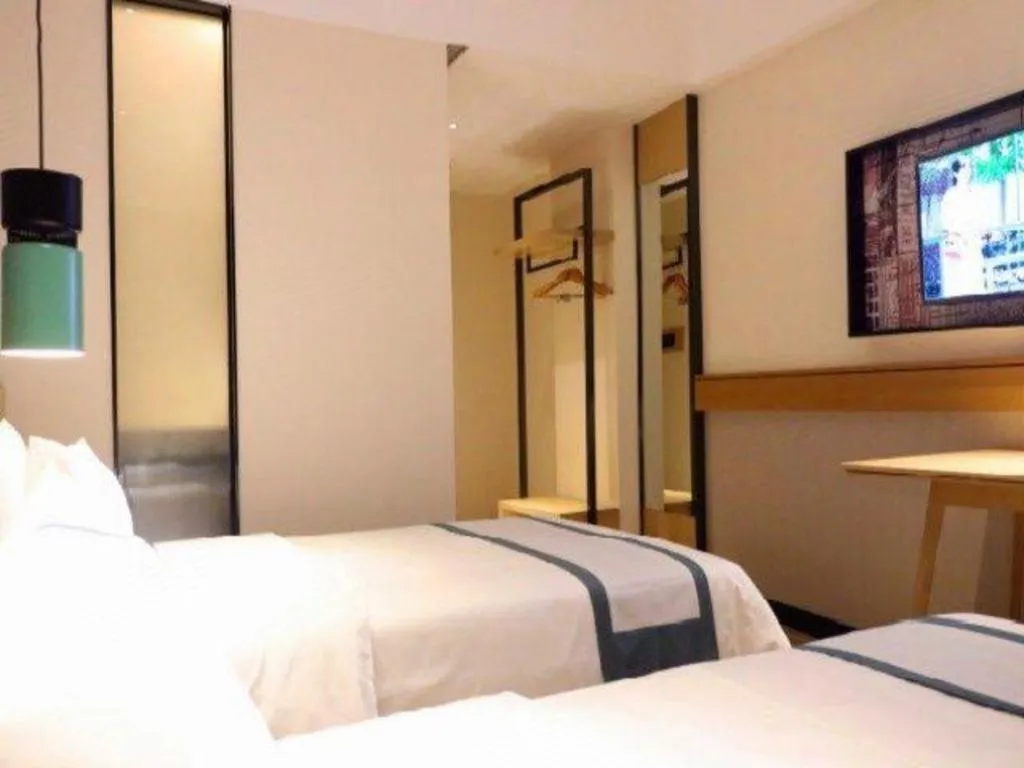 Bed in City Comfort Inn Nanning Taoyuan Road