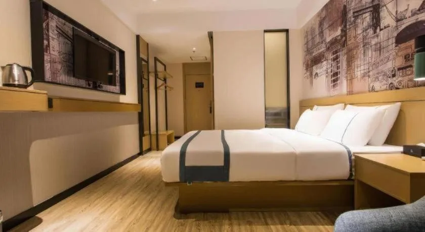 Bed in City Comfort Inn Nanning Taoyuan Road