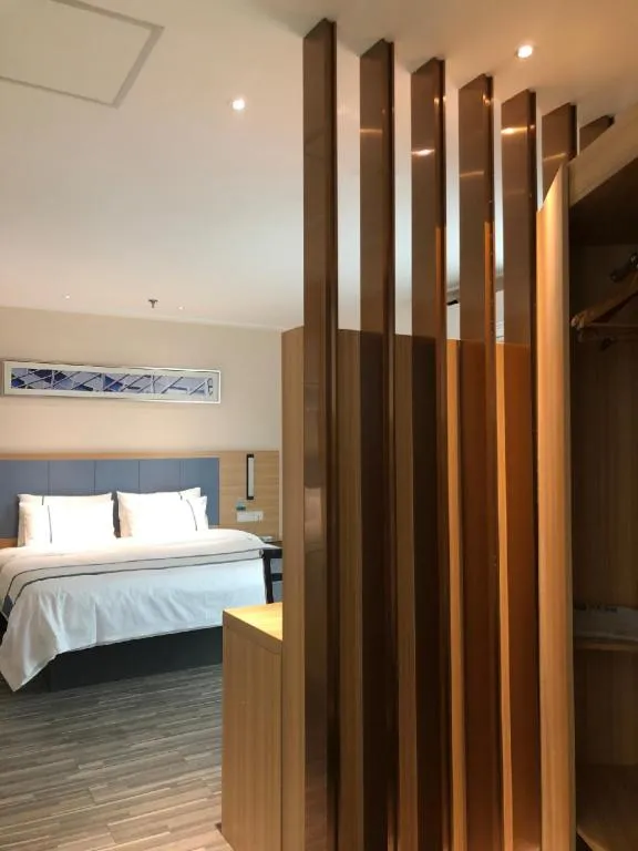 Bed in City Comfort Inn Chengdu Hongpailou Wuhou Avenue Metro Station