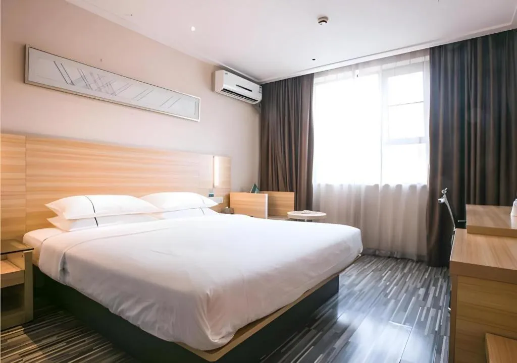 Bed in City Comfort Inn Changsha Wuyi Avenue Yingbin Road