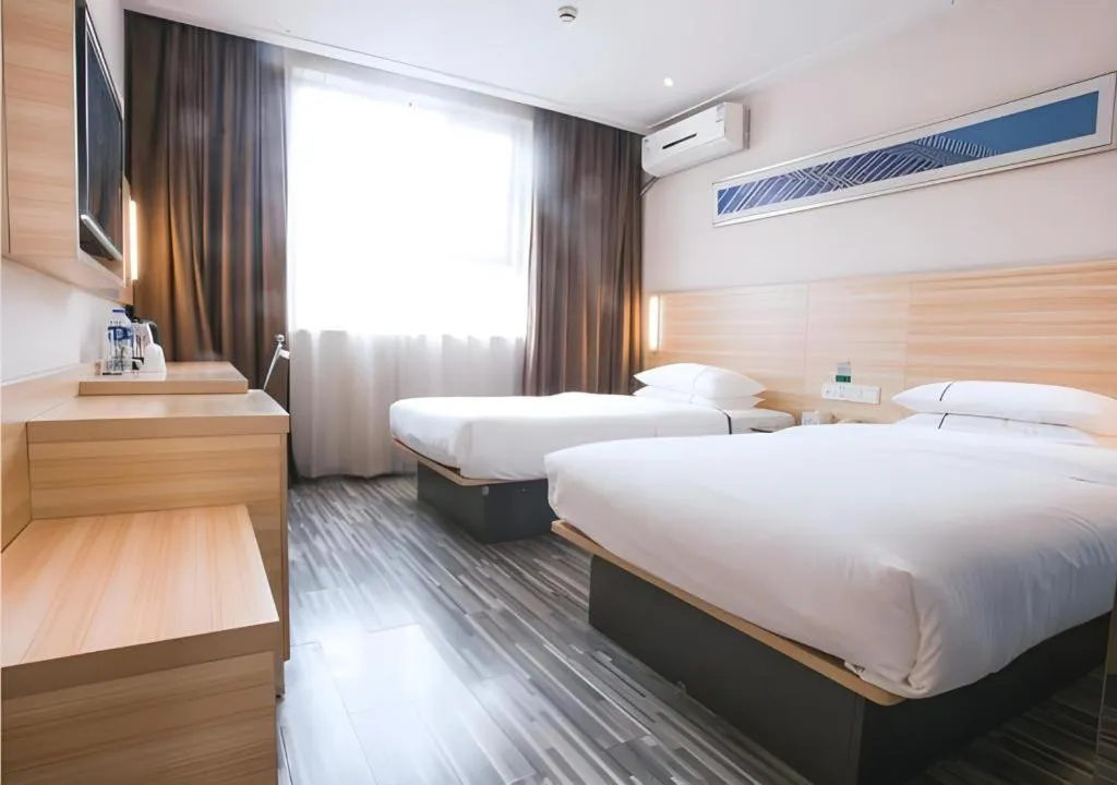 Bed in City Comfort Inn Changsha Wuyi Avenue Yingbin Road