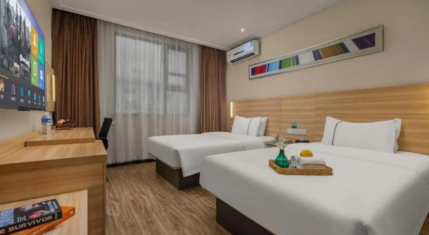 Bed in City Comfort Inn Changsha Wuyi Avenue Yingbin Road