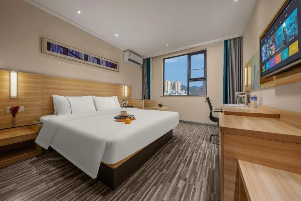 Bed in City Comfort Inn Changsha Wuyi Avenue Yingbin Road