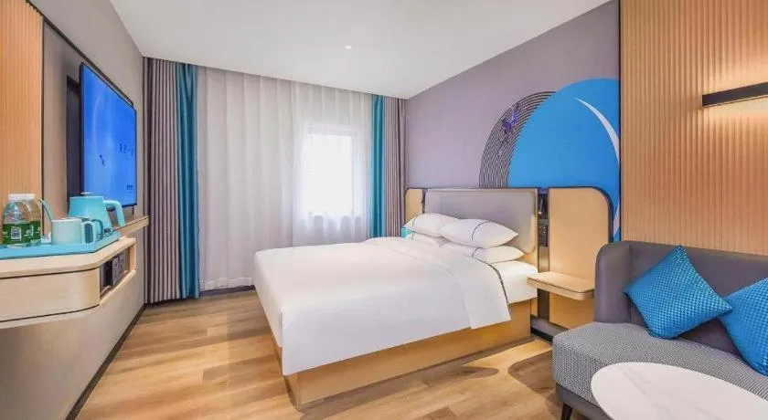 Bed in City Comfort Inn Guilin Jiatianxia Square International Conferences & Exhibition Center