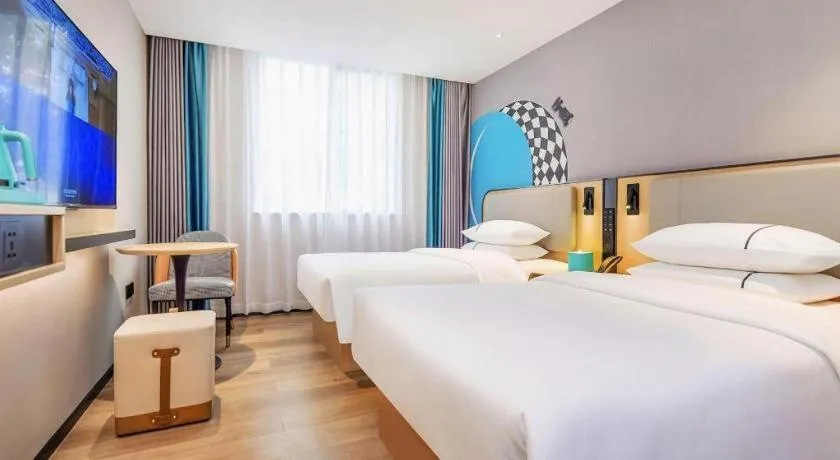 Bed in City Comfort Inn Guilin Jiatianxia Square International Conferences & Exhibition Center