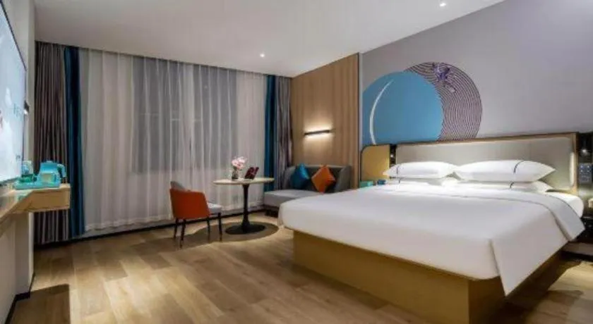 Bed in City Comfort Inn Guilin Jiatianxia Square International Conferences & Exhibition Center