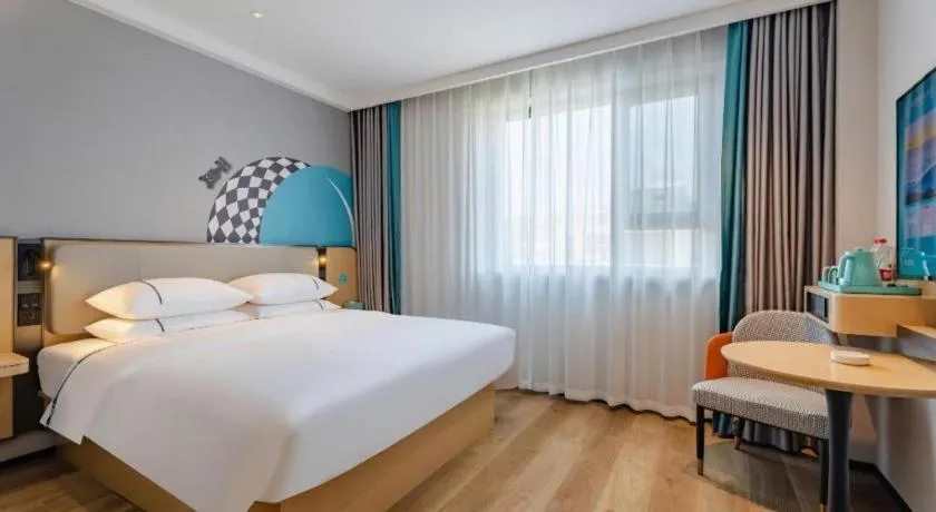 Bed in City Comfort Inn Guilin Jiatianxia Square International Conferences & Exhibition Center