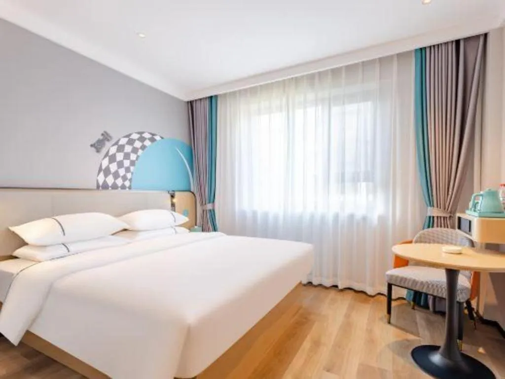 Bed in City Comfort Inn Guilin Jiatianxia Square International Conferences & Exhibition Center