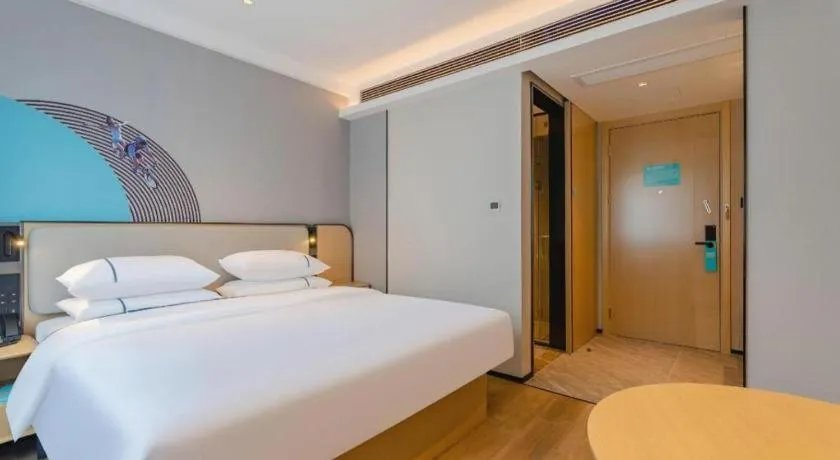 Bed in City Comfort Inn Guilin Jiatianxia Square International Conferences & Exhibition Center