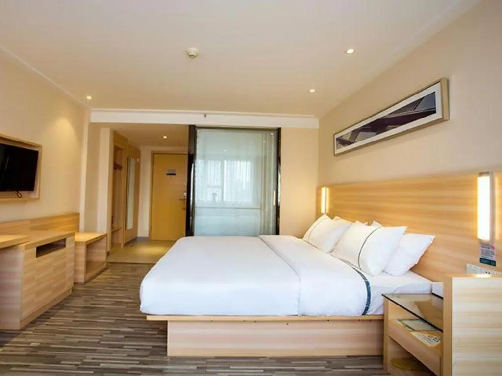 Bed in City Comfort Inn Guilin Jiatianxia Square International Conferences & Exhibition Center