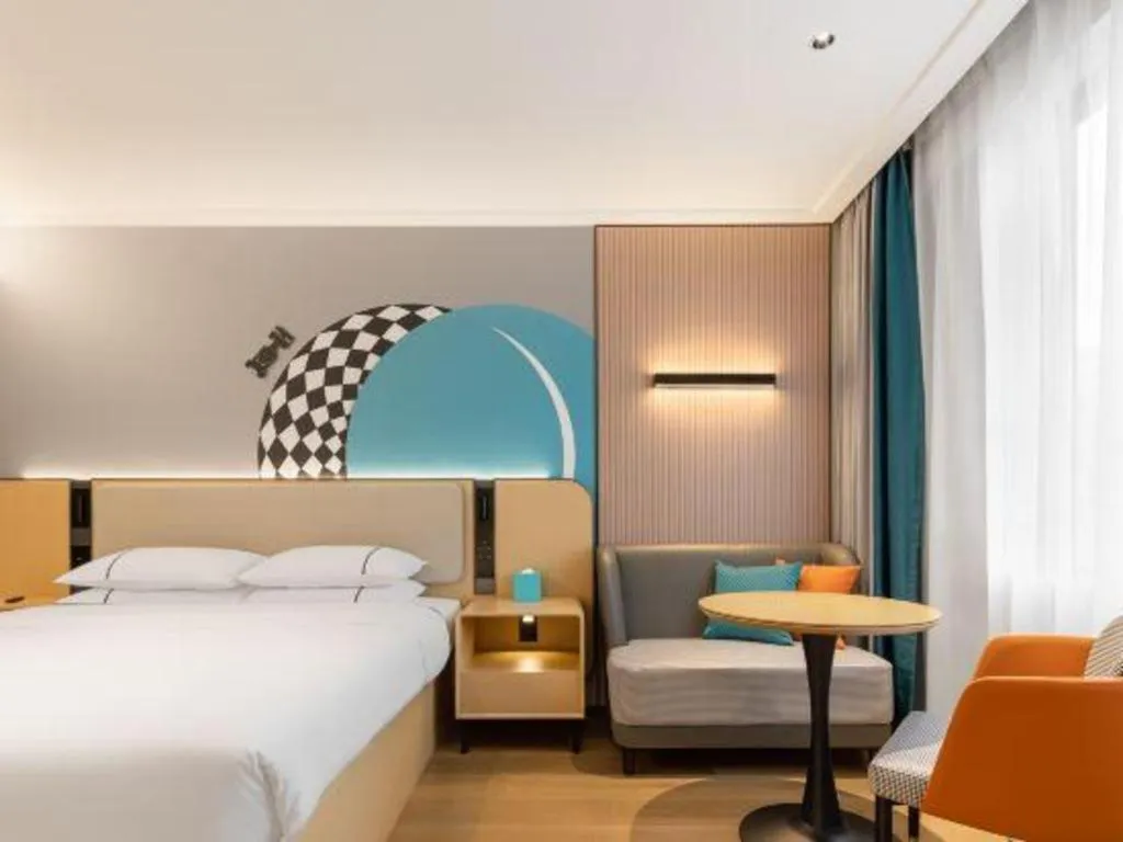 Bed in City Comfort Inn Hechi Bama Shouxiang Avenue