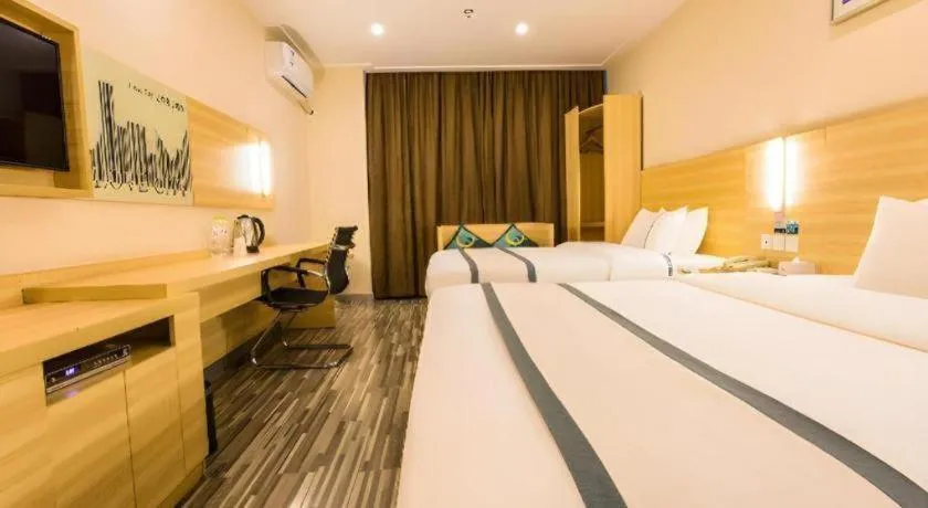 Bed in City Comfort Inn Chongzuo Youyi Avenue