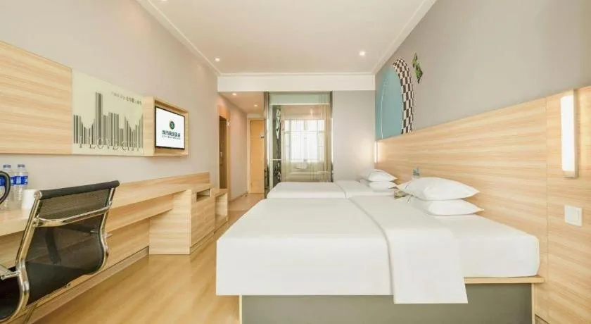 Bed in City Comfort Inn Chongzuo Youyi Avenue