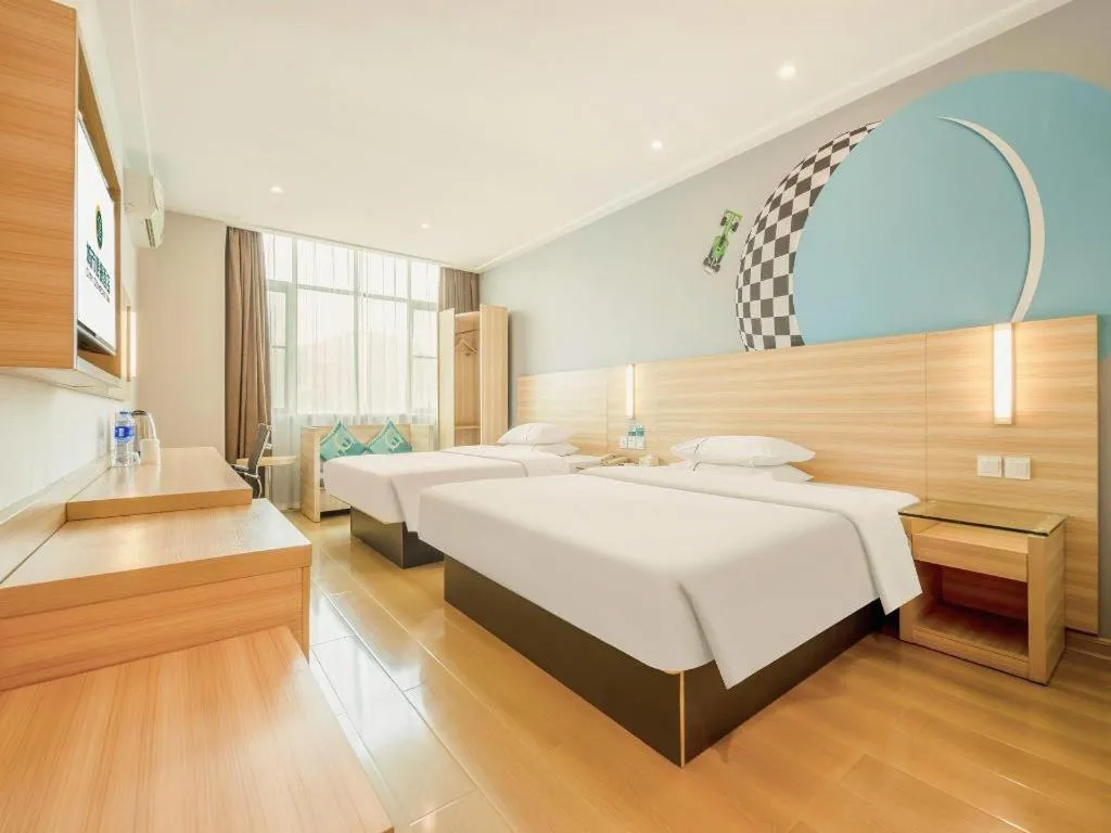 Bed in City Comfort Inn Chongzuo Youyi Avenue
