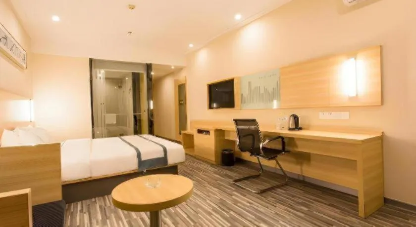Bed in City Comfort Inn Chongzuo Youyi Avenue