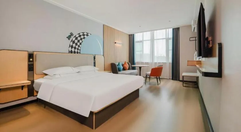 Bed in City Comfort Inn Chongzuo Youyi Avenue
