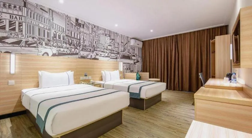 Bed in City Comfort Inn Baise Pingguo Pingxin Road