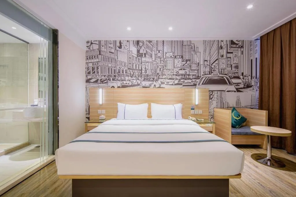 Bed in City Comfort Inn Baise Pingguo Pingxin Road