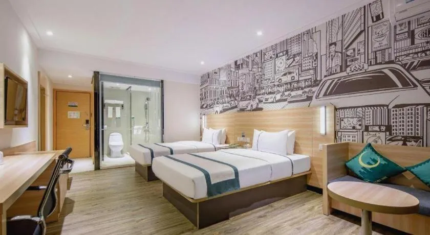 Bed in City Comfort Inn Baise Pingguo Pingxin Road