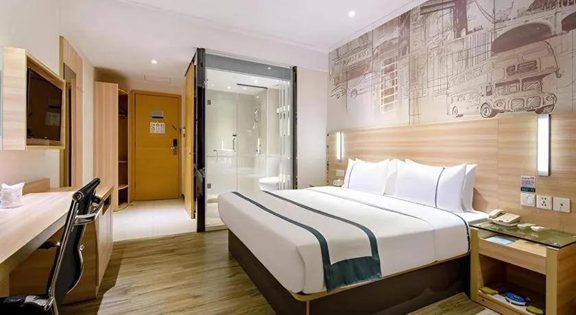 Bed in City Comfort Inn Baise Pingguo Pingxin Road