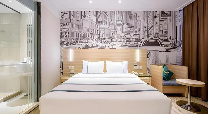 Bed in City Comfort Inn Baise Pingguo Pingxin Road