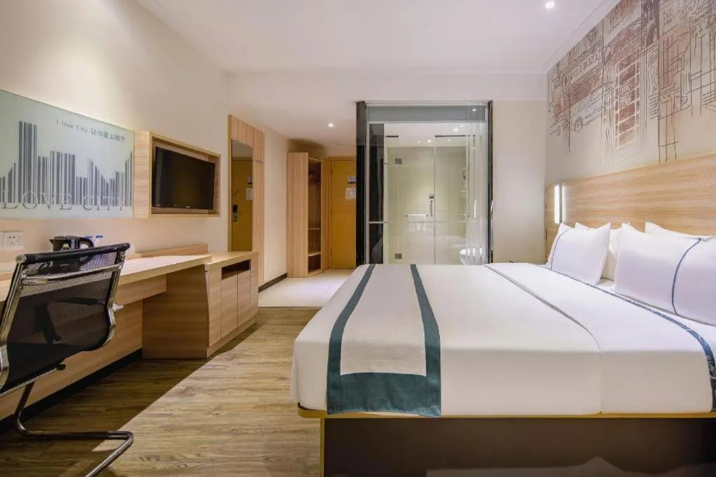 Bed in City Comfort Inn Baise Pingguo Pingxin Road