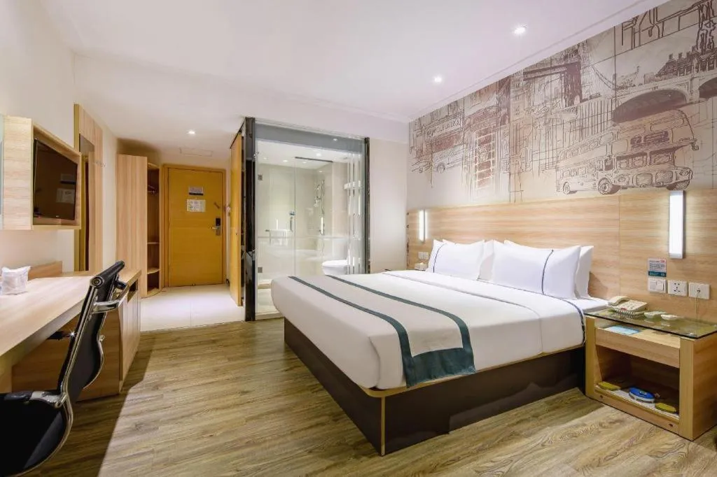 Bed in City Comfort Inn Baise Pingguo Pingxin Road